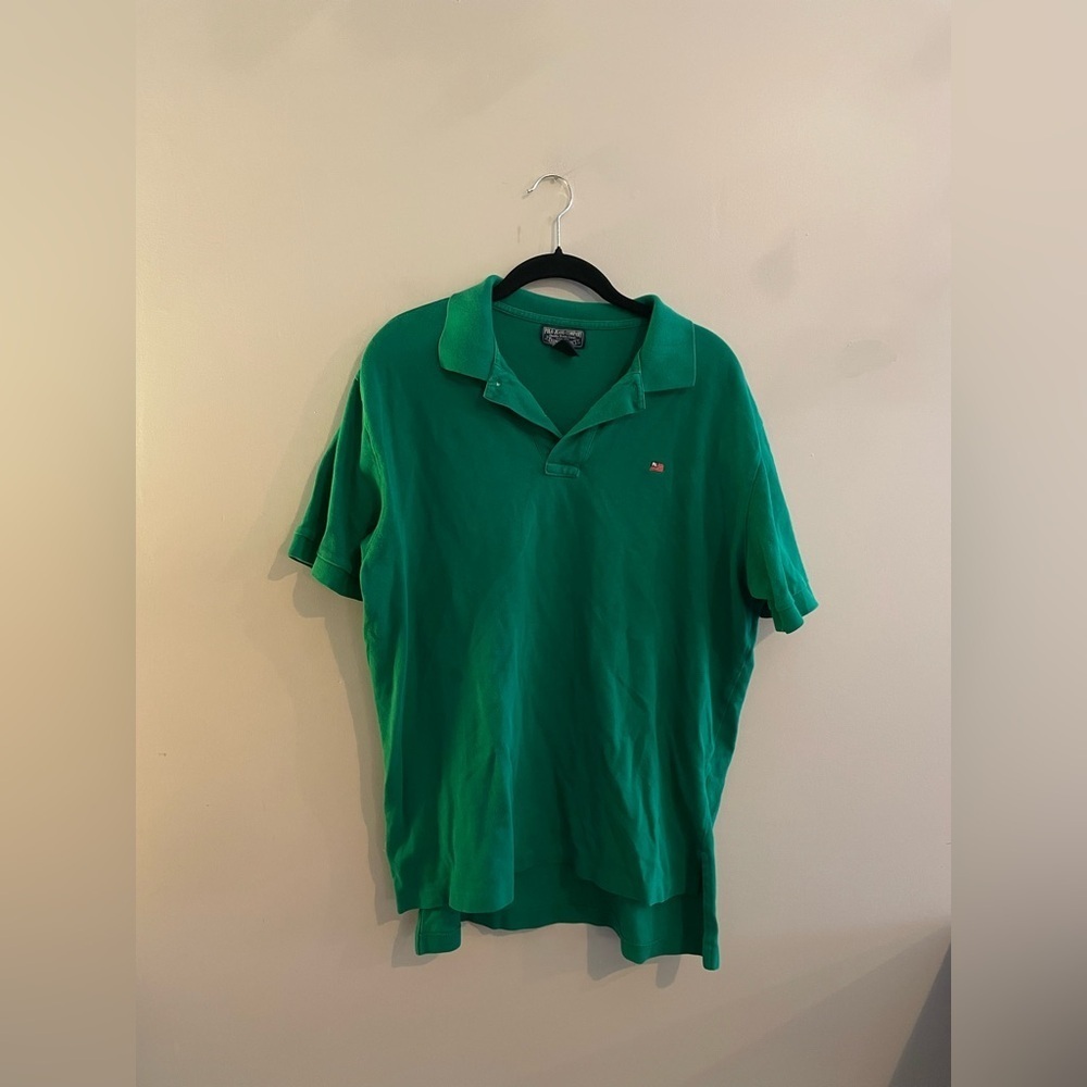 Polo Jeans Company Ralph Lauren Bright Green Polo